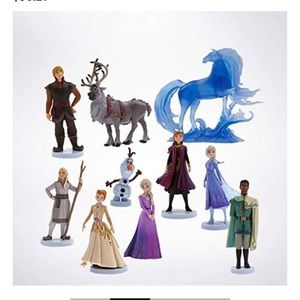 FROZEN II DELUXE FIGURINE SET NEW